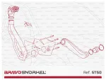 Bravo Snorkel TOYOTA LAND CRUISER 150 SERIES 2009-