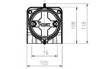 Cabrestante T-MAX ATW-2500 12v 1.135kg