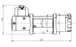 Cabrestante T-MAX ATW-6000 12v 2.720kg