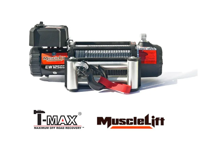Cabrestante T-MAX MW12500 12v