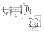 Cabrestante T-MAX Industrial 18500 24v