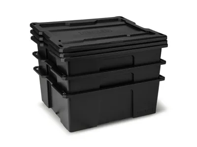 Caja de almacenamiento DECKED PAYLOADER 32(3 uds) Negro