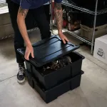 Caja de almacenamiento DECKED PAYLOADER 32(3 uds) Negro