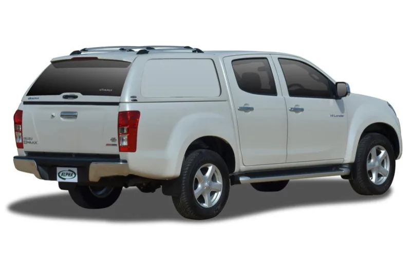 Hard Top ALPHA GSE sin ventanas D-MAX 2012-2020 dob.cab.