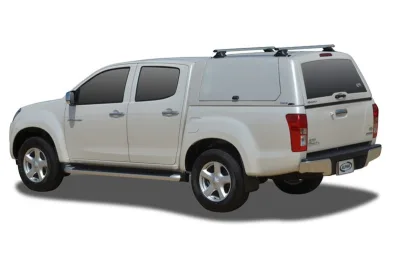 Hard Top ALPHA CME con portones laterales elevables D-MAX 2012-2020 dob.cab.