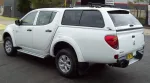 Hard Top ALPHA GSE con ventanas L200 2010-2015 dob.cab.
