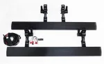Estribos T-MAX E-BOARD eléctricos FORD RANGER desde 2023 dob.cab.