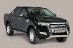 Estribos tubo Inox ovalados tipo DSP RANGER 2012-2022 dob.cab.