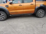 Estribos T-MAX E-BOARD eléctricos FORD RANGER 2012-2022 dob.cab.
