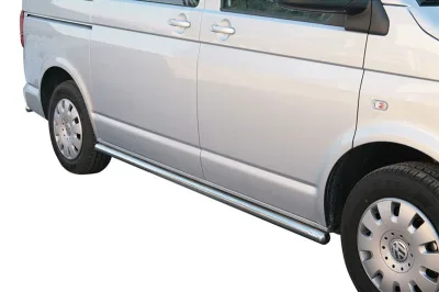 Estribos tubo Inox 63mm VW T5 desde 2010
