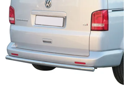 Protector tubo Inox 63mm paragolpes trasero VW T5 2010-2015