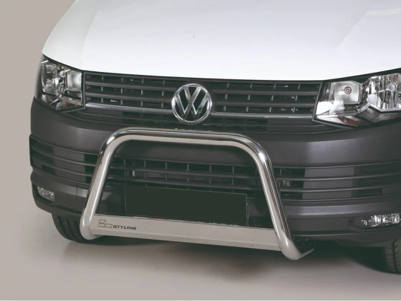 Defensa central Inox 63mm con CE T6 2015-2019
