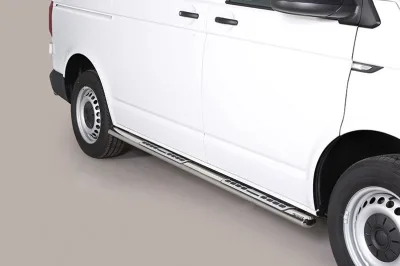 Estribos tubo Inox ovalados tipo DSP T6.1 2015-2024