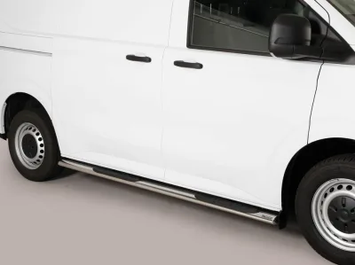 Estribos tubo Inox ovalado T7 desde 2024