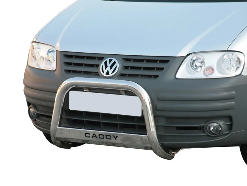 Defensa central Inox 63mm con CE CADDY 2004-2010