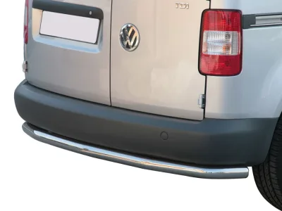 Protector tubo Inox 63mm paragolpes trasero VW CADDY 2004-2010