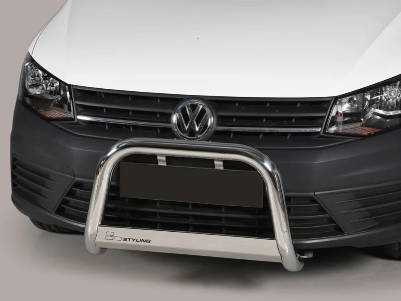Defensa central Inox 63mm con CE CADDY 2015-2020