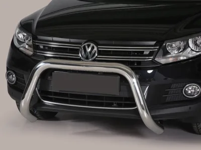 Defensa central Inox 76mm CE TIGUAN 2011-2016