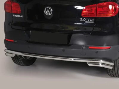 Protector tubo Inox 50mm paragolpes trasero TIGUAN 2011-2016