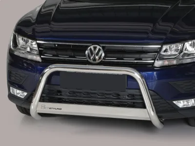 Defensa central Inox 63mm con CE TIGUAN desde 2017