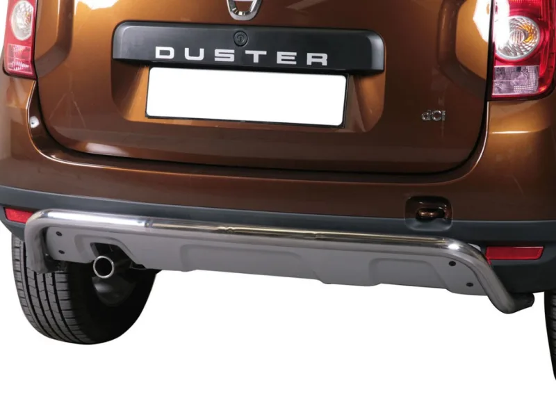 Protector tubo Inox 50mm paragolpes trasero DUSTER 2010-2017