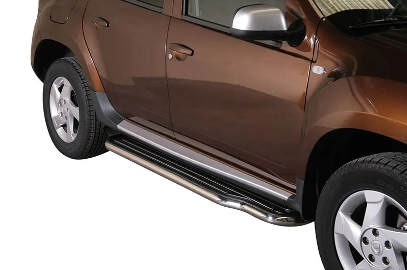 Estribos plataforma Inox tubo 50mm DUSTER 2010-2017