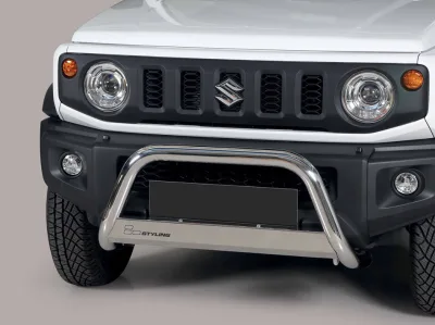 Defensa central Inox 63mm con CE JIMNY 2018-