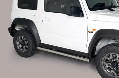 Estribos tubo Inox 63mm JIMNY 2018-