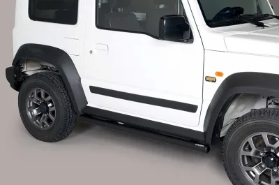 Estribos tubo Inox 63mm JIMNY 2018-