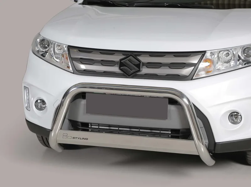 Defensa central Inox 63mm con CE VITARA 2015-2019
