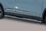Estribos tubo Inox ovalados con pisantes VITARA 2019-