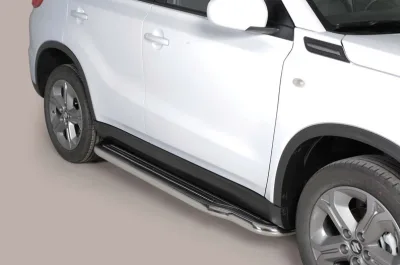 Estribos plataforma Inox tubo 50mm VITARA 2015-2019