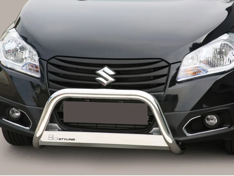 Defensa central Inox 63mm con CE SX4 S-Cross 2013-