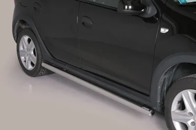 Estribos tubo Inox 63mm SANDERO STEPWAY 2013-2020