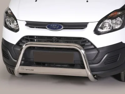 Defensa central Inox 63mm con CE TRANSIT CUSTOM 2013-2018