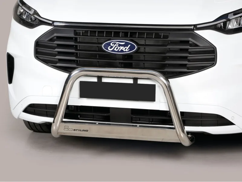 Defensa central Inox 63mm con CE TRANSIT CUSTOM 2023-