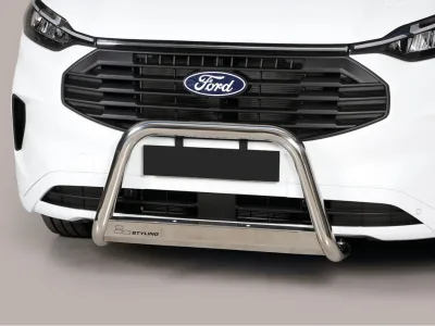 Defensa central Inox 63mm con CE TRANSIT CUSTOM 2023-
