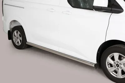 Estribos tubo Inox 63mm TRANSIT CUSTOM 2023-