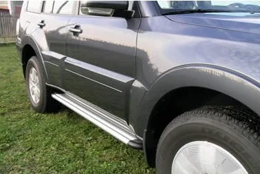 Estribos plataforma Aluminio S50 MONTERO V80 3P