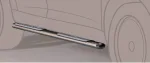 Estribos tubo Inox ovalados con pisantes MONTERO V80 3P