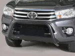 Defensa central Inox 63mm con CE HILUX REVO 2016-2021