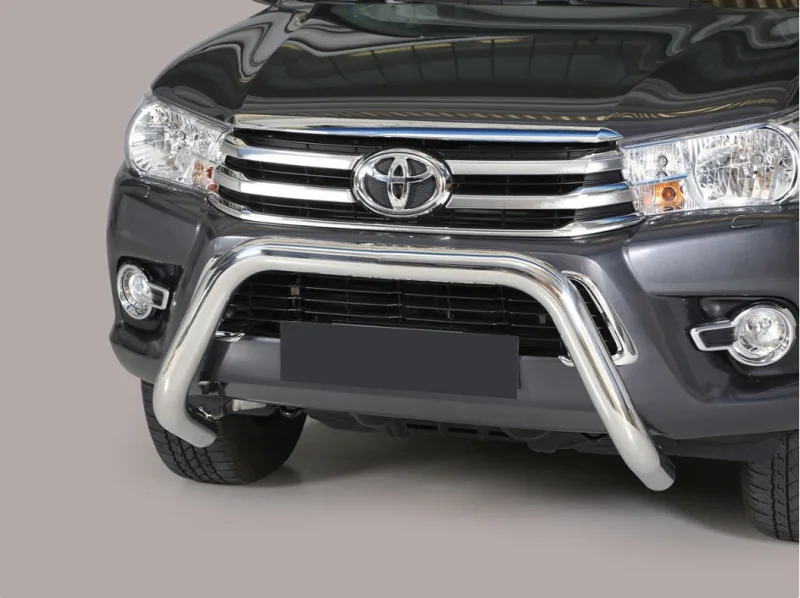 Defensa central Inox 76mm CE HILUX REVO 2016-2021