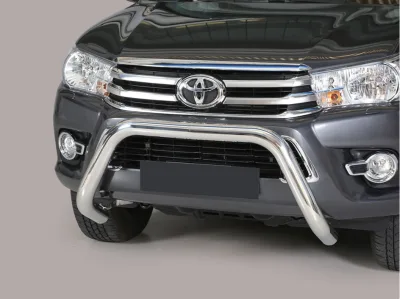Defensa central Inox 76mm CE HILUX REVO 2016-2021