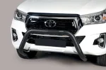 Defensa central Inox 76mm CE HILUX REVO 2016-2021