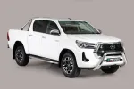 Defensa central Inox 76mm CE HILUX REVO 2021-