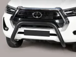 Defensa central Inox 76mm CE HILUX REVO 2021-