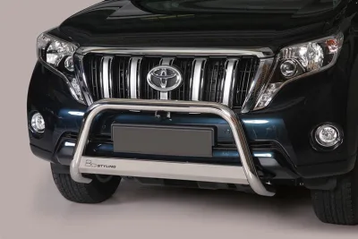 Defensa central Inox 63mm con CE LAND CRUISER J15 2014-2017