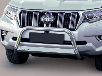 Defensa central Inox 63mm con CE LAND CRUISER J15 2018-