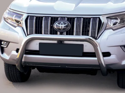 Defensa central Inox 76mm CE LAND CRUISER J15 2018-