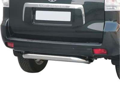 Protector tubo Inox 76mm paragolpes trasero LAND CRUISER J15 3P